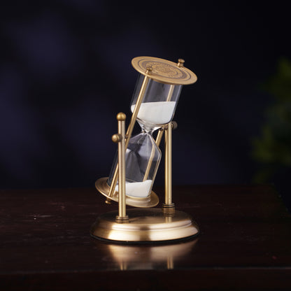 A Brief History of Time - Antique Hourglass Table Showpiece Style-3