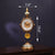 Ornate Treasure Table Clock and Showpiece Style-2