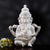 The Vighnaharta - High Porcelain Lord Ganesha Writing Mahabharata Statue (8 inches Tall)