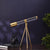 Prism Skywatcher - Metal & Crystal Telescope Table Showpiece - Style 2