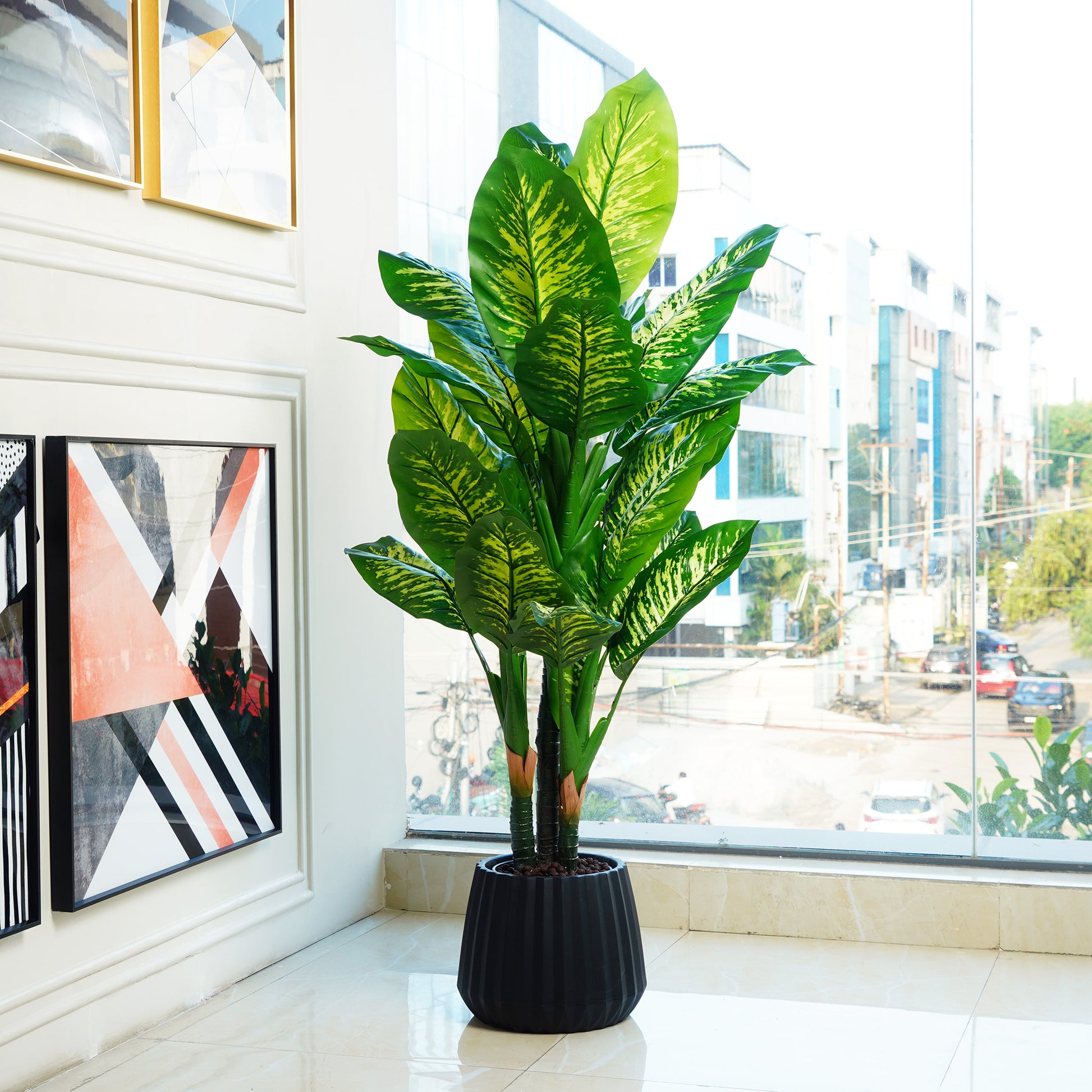 premium dieffenbachia The Abundant Beginnings: Artificial Dieffenbachia Plant