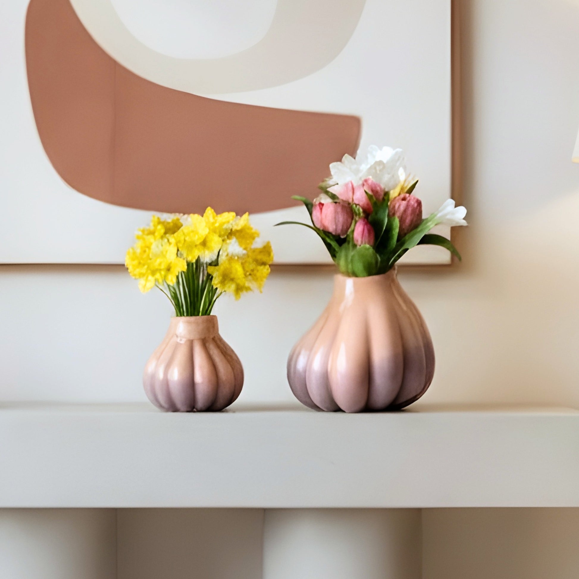 Fleur by La Muse ~ Sculptural Handmade Glass Vases for Luxury Interiors