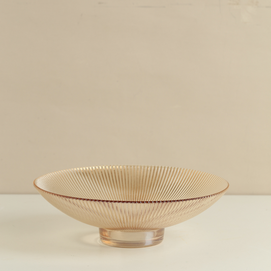 Decorative Bowl Delicate Drift - Glass Fruit Bowl