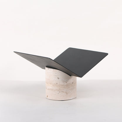 Unfold - Italian Stone & Metal Magazine Holder