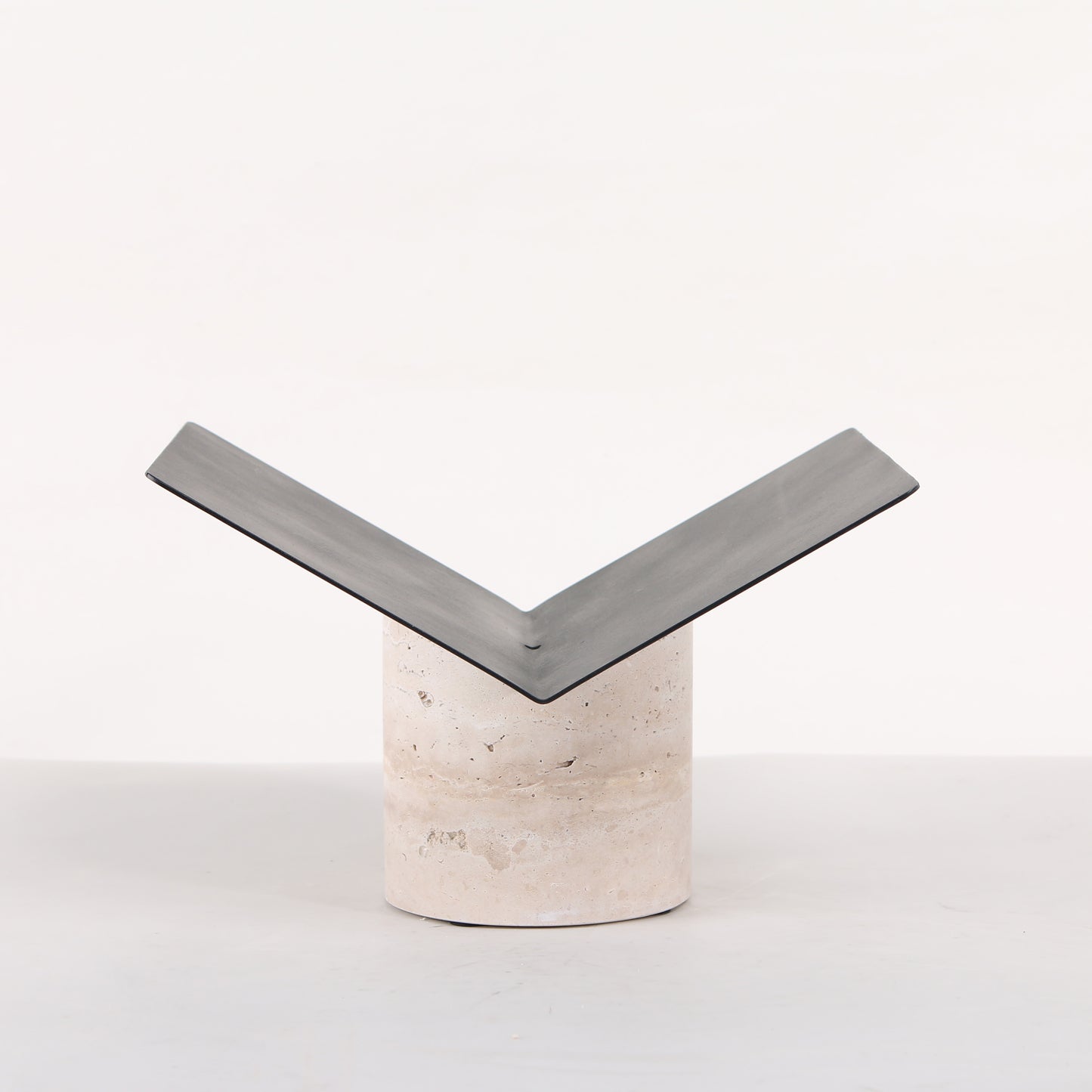 Unfold - Italian Stone & Metal Magazine Holder