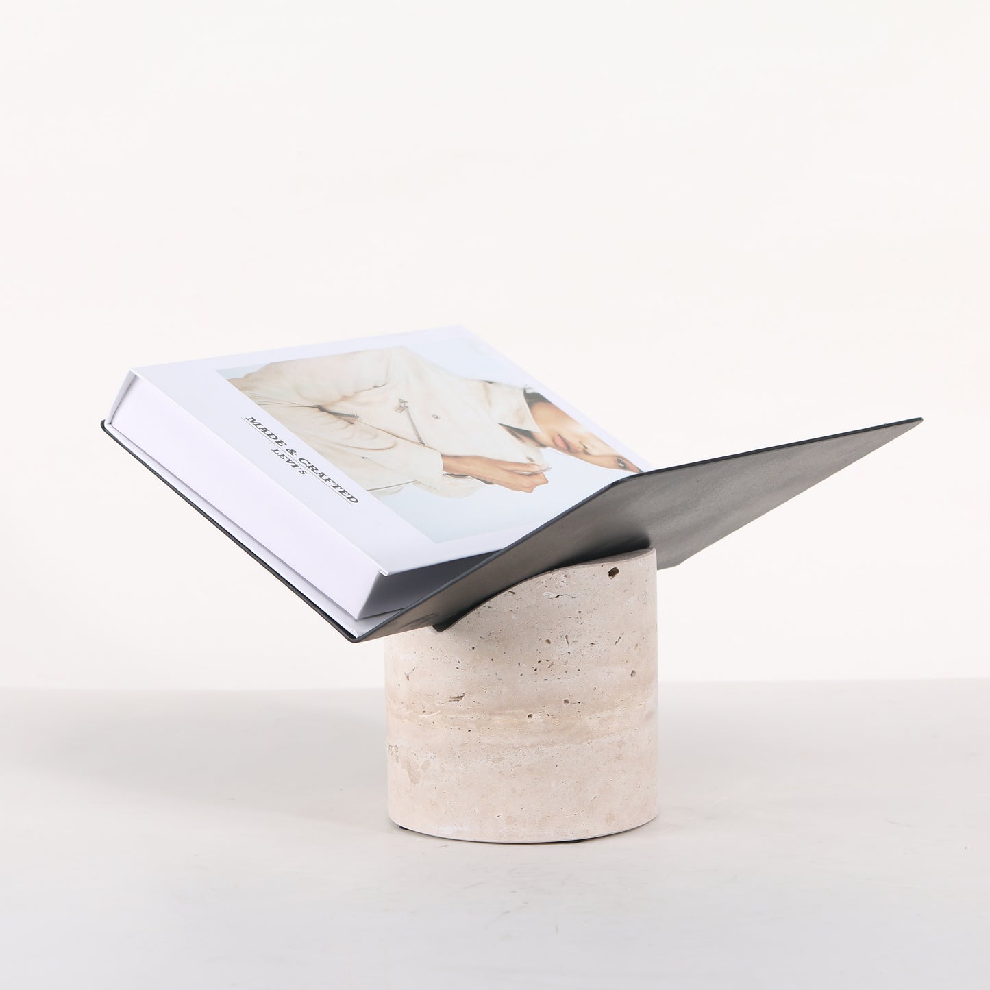 Unfold - Italian Stone & Metal Magazine Holder