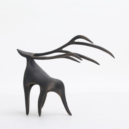 Sylven - Metal Deer Figurine