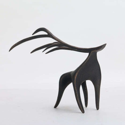 Sylven - Metal Deer Figurine