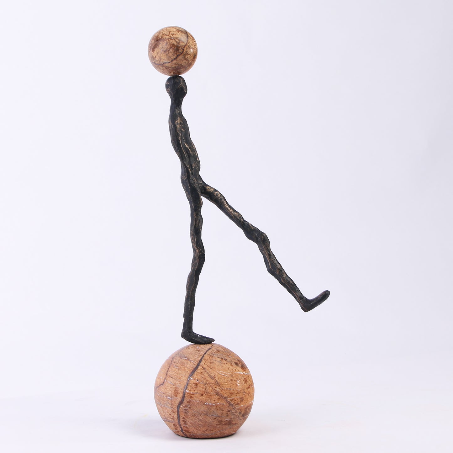 Cadence - Metal & Marble Human Figurine