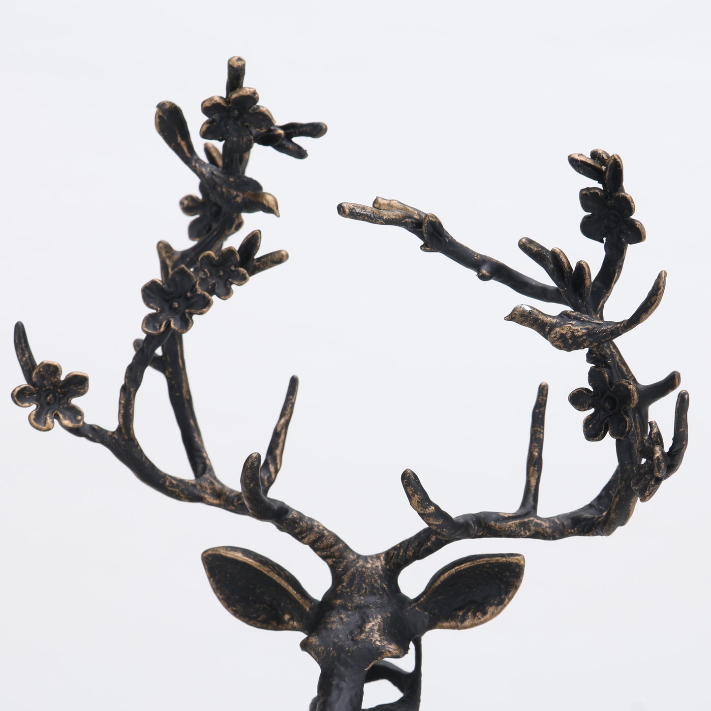 Elara - Marble & Metal Deer Figurines