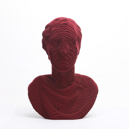Marcello - Modern Abstract Male Bust Figurine