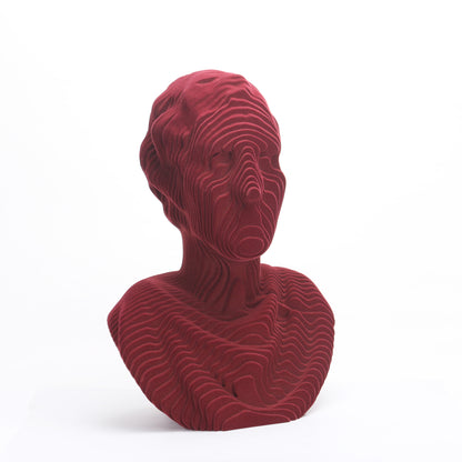 Marcello - Modern Abstract Male Bust Figurine
