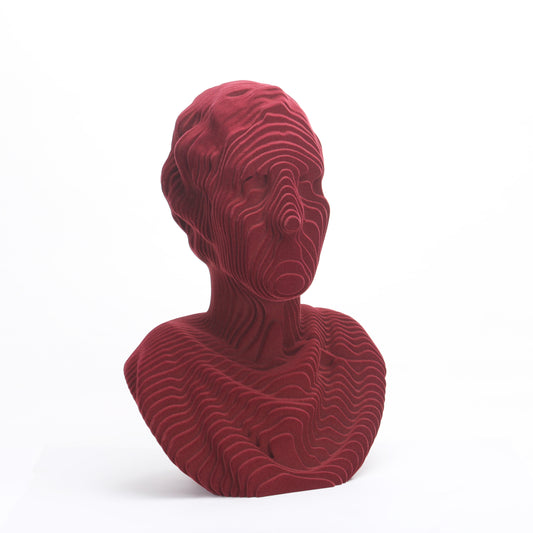 Marcello - Modern Abstract Male Bust Figurine