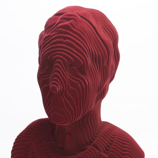 Marcello - Modern Abstract Male Bust Figurine