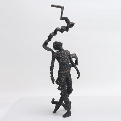 Unfurl - Metal Human Figurine