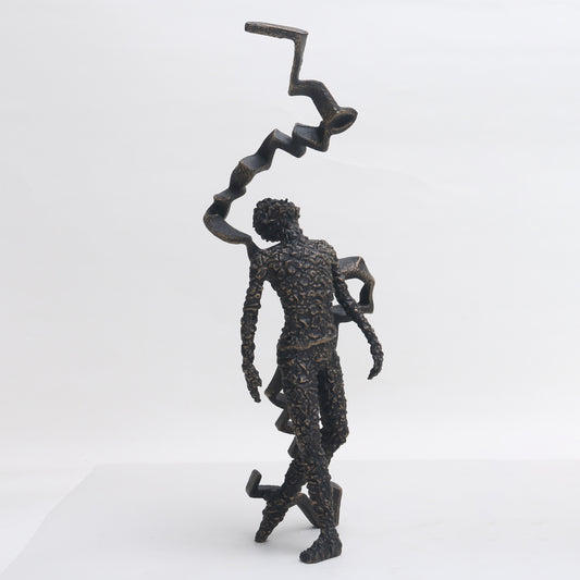 Unfurl - Metal Human Figurine