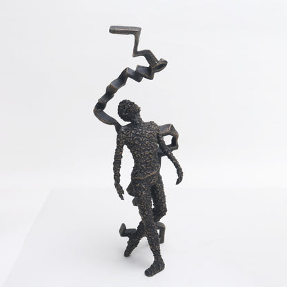 Unfurl - Metal Human Figurine