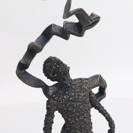 Unfurl - Metal Human Figurine