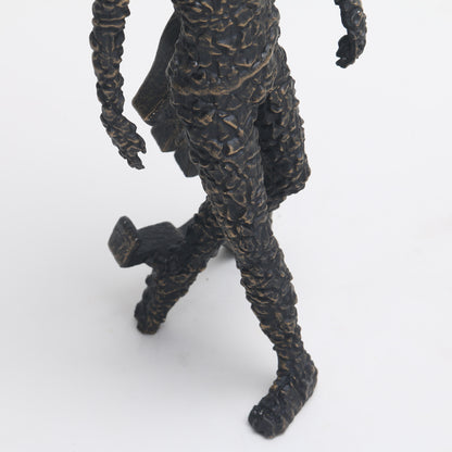 Unfurl - Metal Human Figurine