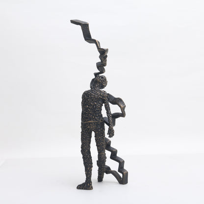 Unfurl - Metal Human Figurine