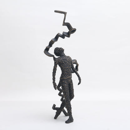 Unfurl - Metal Human Figurine