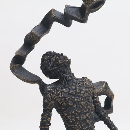 Unfurl - Metal Human Figurine