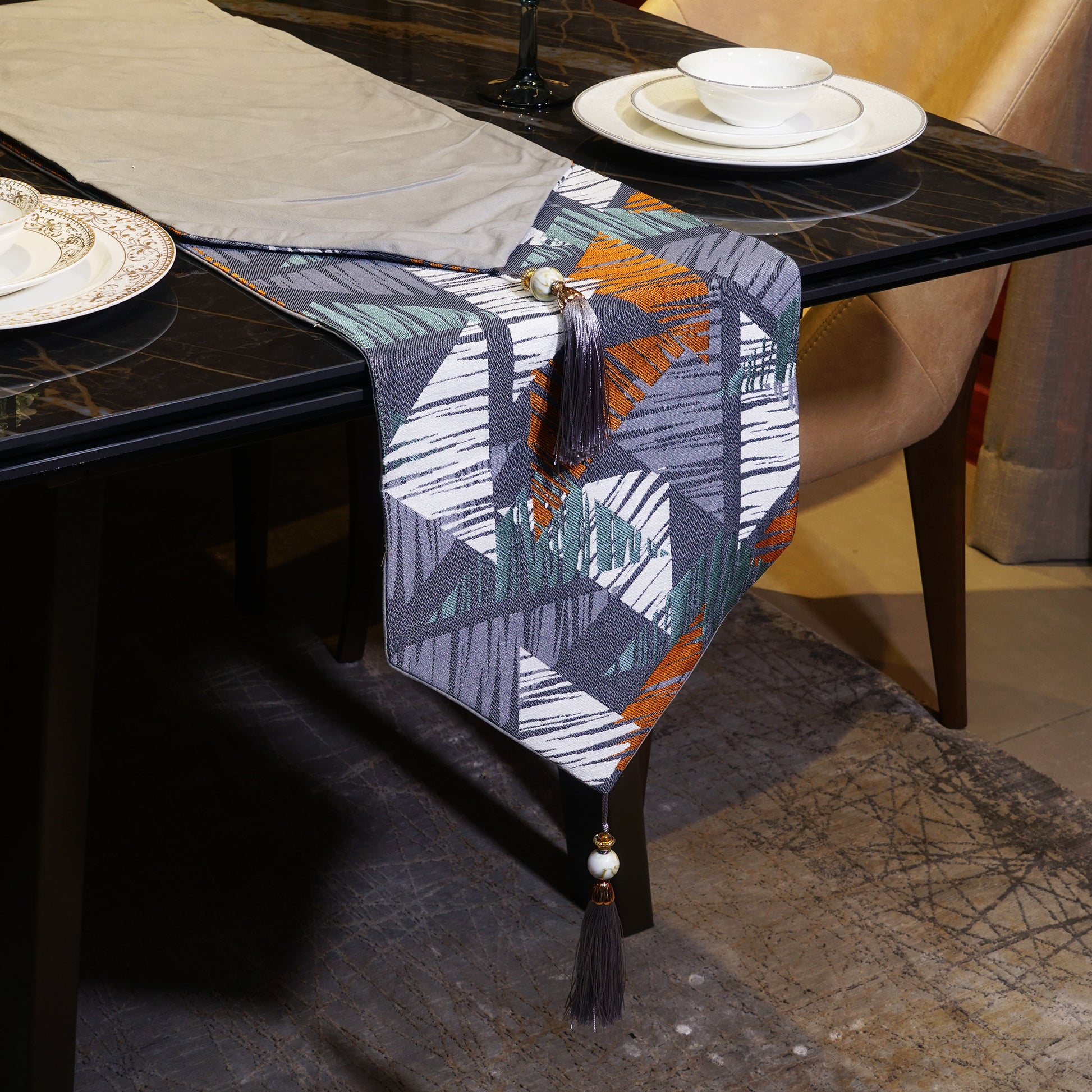 Table Runners Tonal Tangle Table Runner