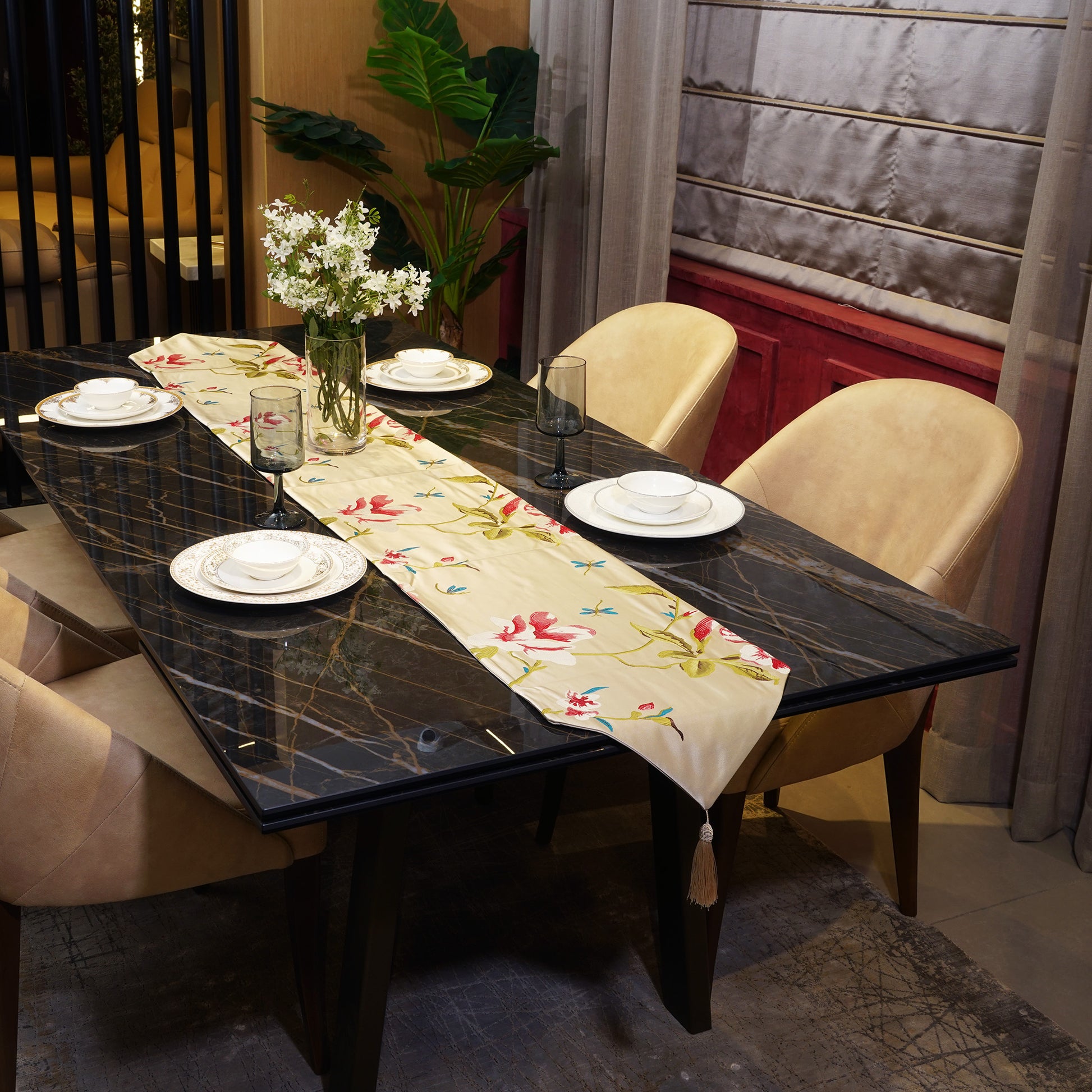 Table Runners Silken Blossoms Table Runner