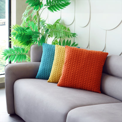 Cushion Cover Vibrant Comfort Square Cushion Cover