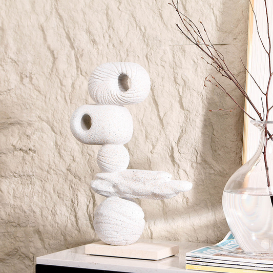 Totem - Marble & Resin Modern Abstract Showpiece