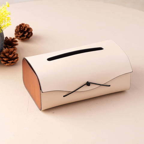 Elevated Essentials: Leather & MDF Decorative Tissue Box