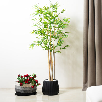 Artificial Trees/Plants Bamboo Brilliance: ≈ 5 Feet Tall Artificial Plant Bamboo Plant - Style 2