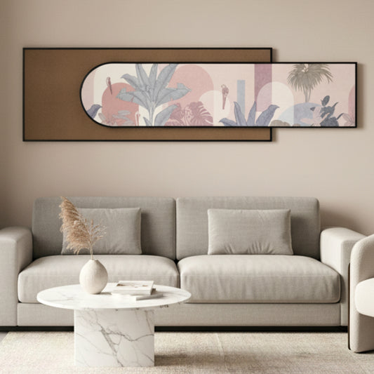 Palmera - Tropic inspired Premium 3D Wall Art ~ 5 feet Long
