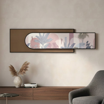 Palmera - Tropic inspired Premium 3D Wall Art ~ 5 feet Long