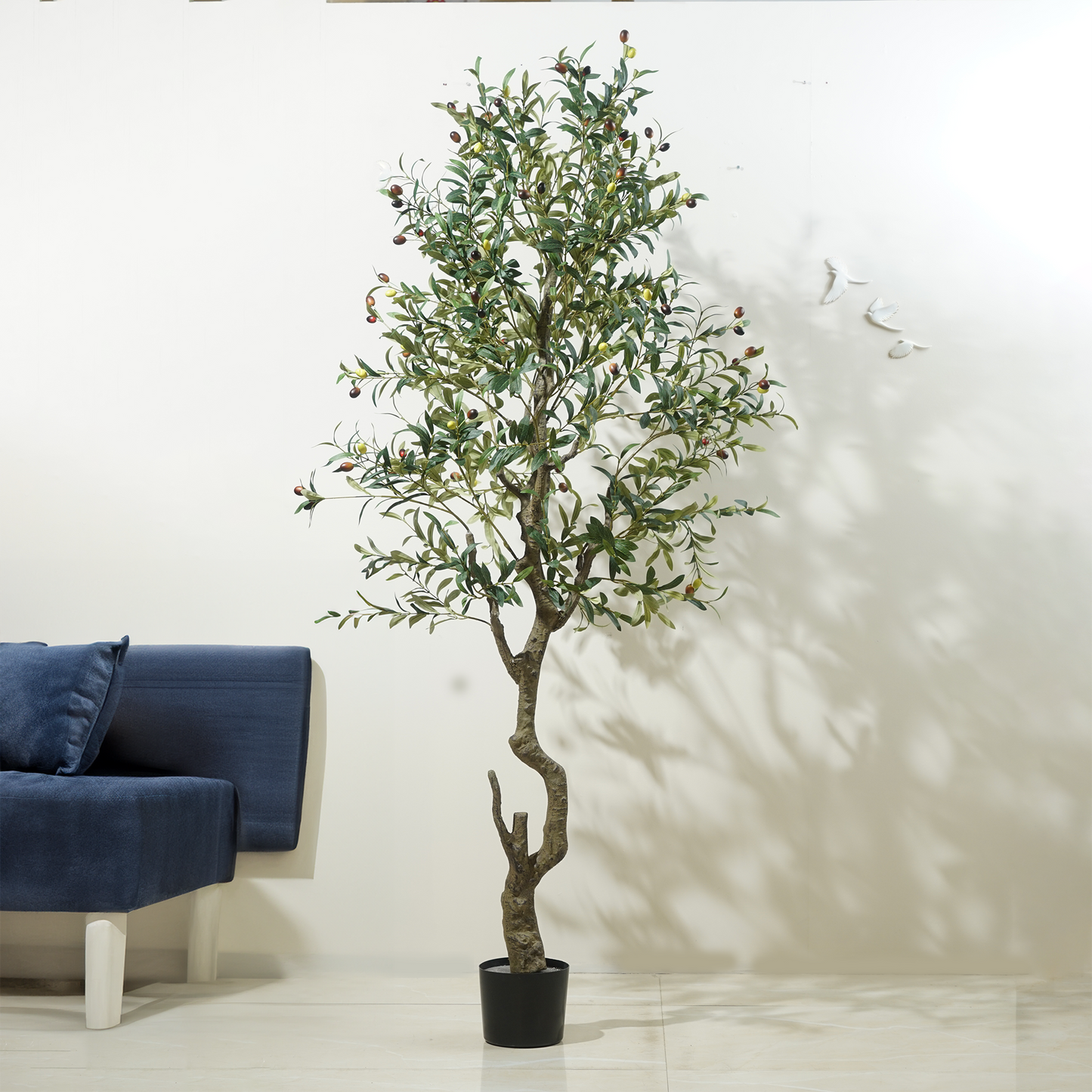 Artificial Trees/Plants Mediterranean Serenity - Artificial Olive Tree ~ 6 Feet Tall