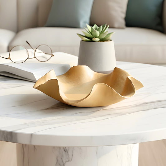 Petal by La Muse – Sculptural Ceramic Bowl for Coffee Table & Console Styling