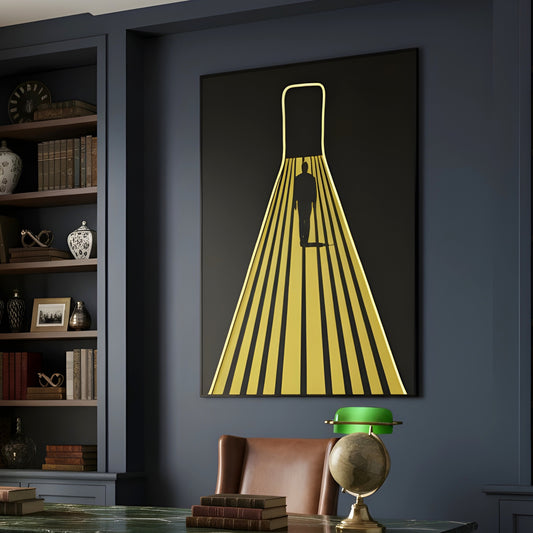 Portal by La Muse - LED Artwork for Modern Office 