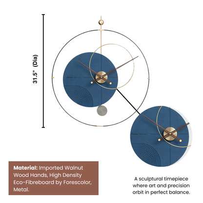 The Cosmic Creation - Luxe Wall Clock - Style 6