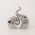 The Artsy Soul - Ceramic Silver Elephant Table Showpieces (Set of 2)
