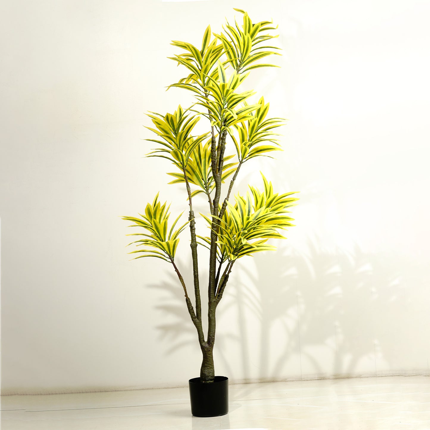 Artificial Trees/Plants Song of India - 5 Feet Tall Artificial Dracaena Reflexa Plant