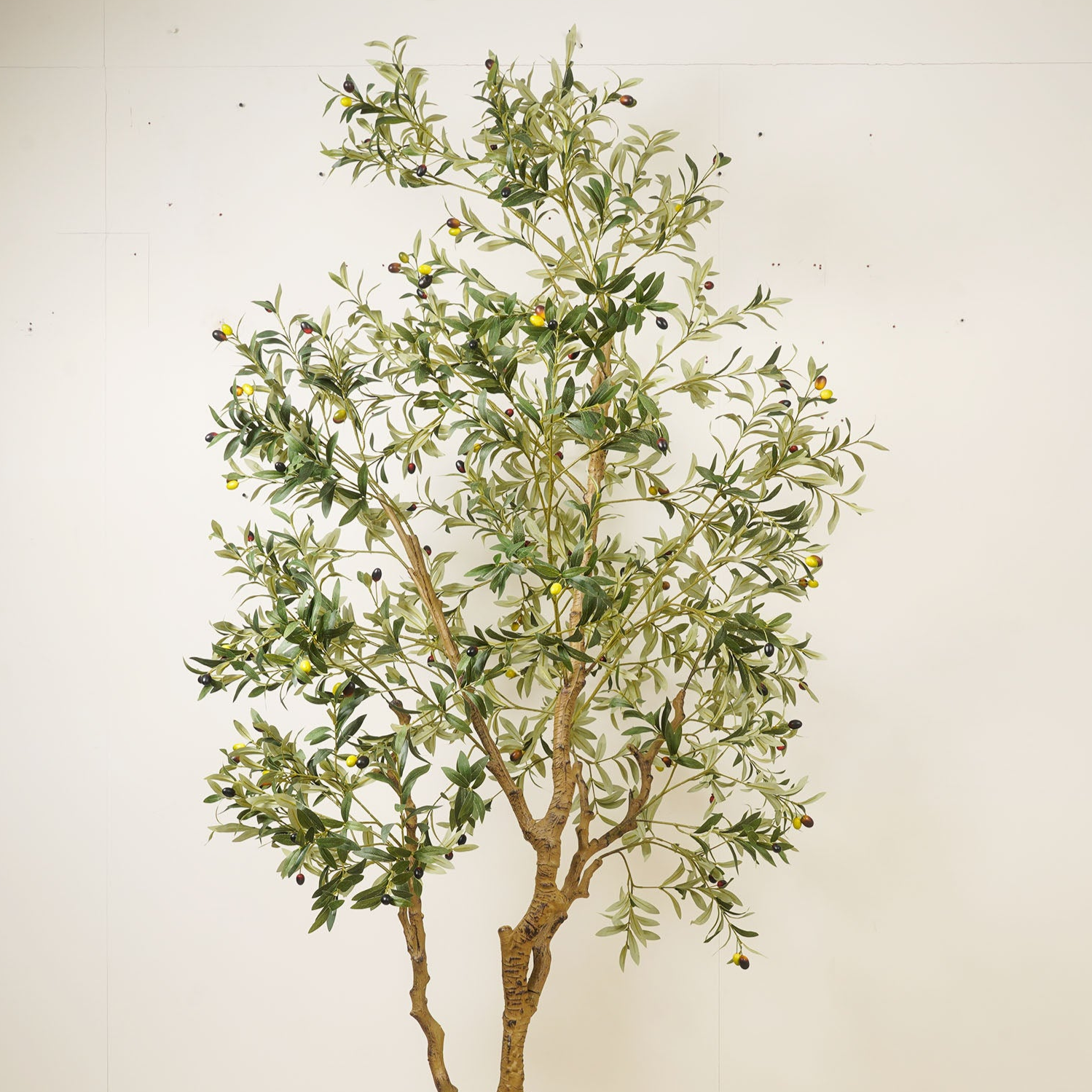 Artificial Trees/Plants Mediterranean Serenity - 7.8 Feet Tall Olive Tree Artificial Plant