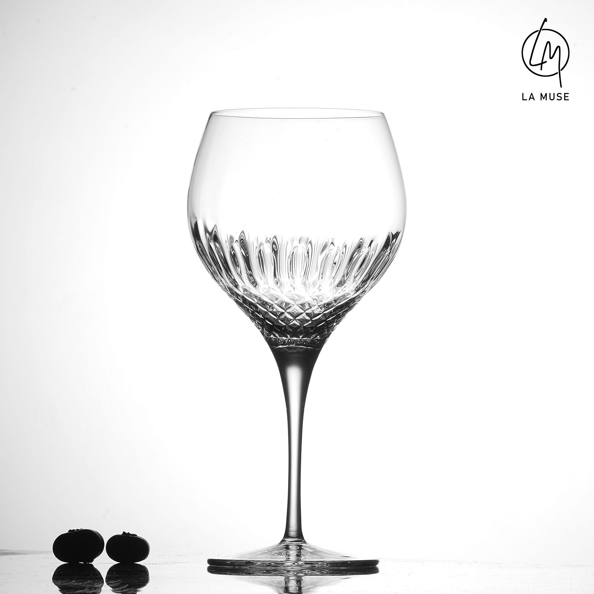 Cocktail Glass Diamond Drizzle - Ballet Cocktail & Gin Glasses Set (650 ml)