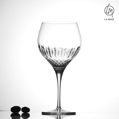 Cocktail Glass Diamond Drizzle - Ballet Cocktail & Gin Glasses Set (650 ml)