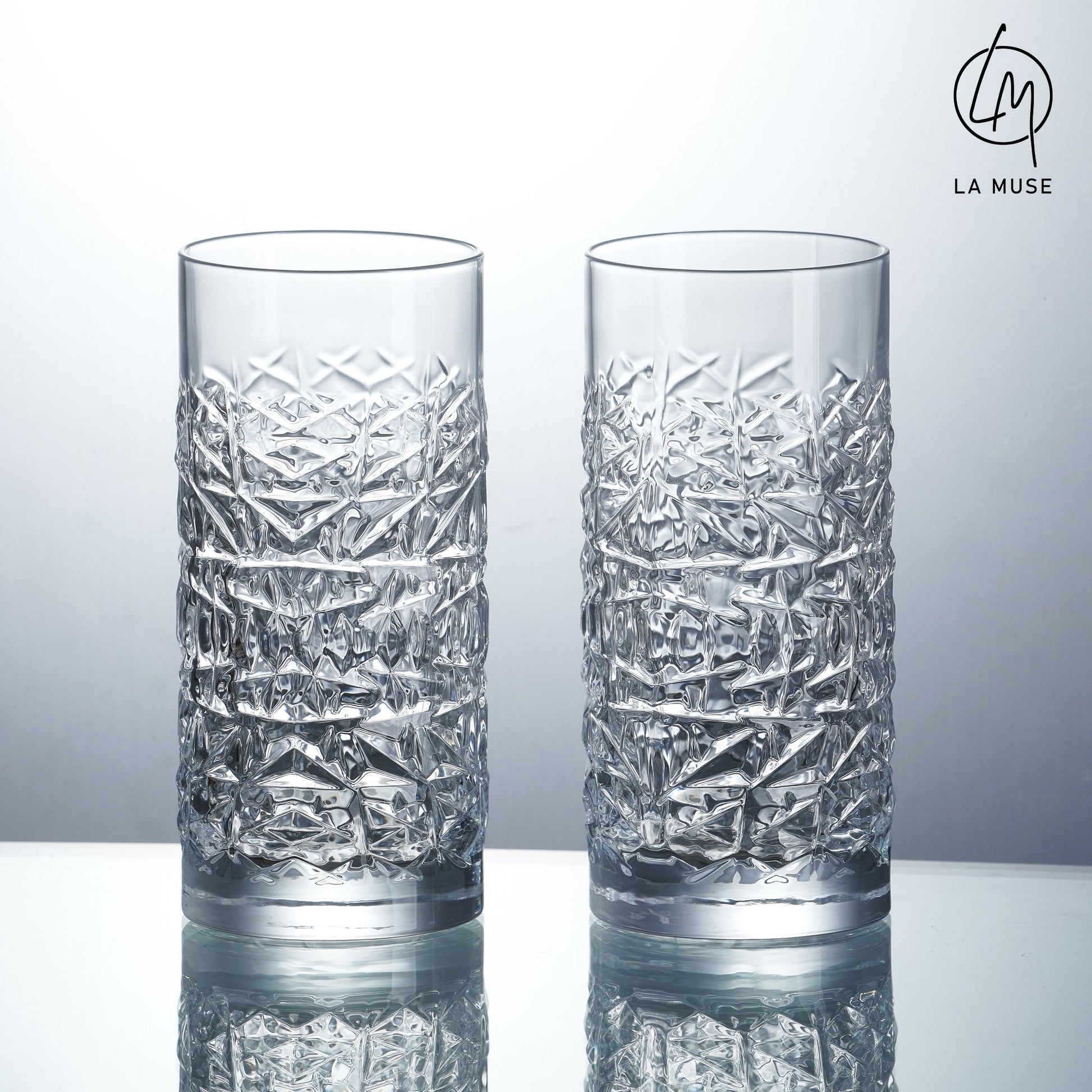 Tumblers Darling Dust - Tumbler Style Cocktail Glasses Set (480 ml)