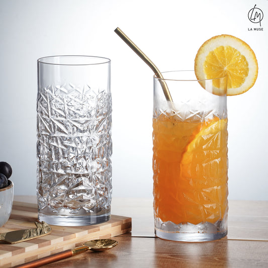 Tumblers Darling Dust - Tumbler Style Cocktail Glasses Set (480 ml)