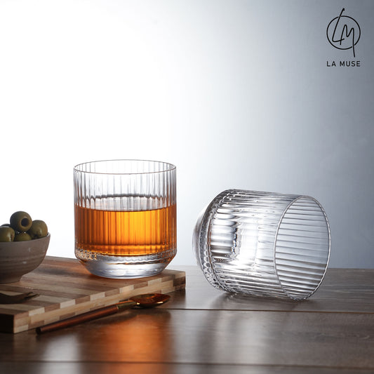 Tumblers Chubby Charmer - Tumbler Style Cocktail Glasses Set (330 ml)