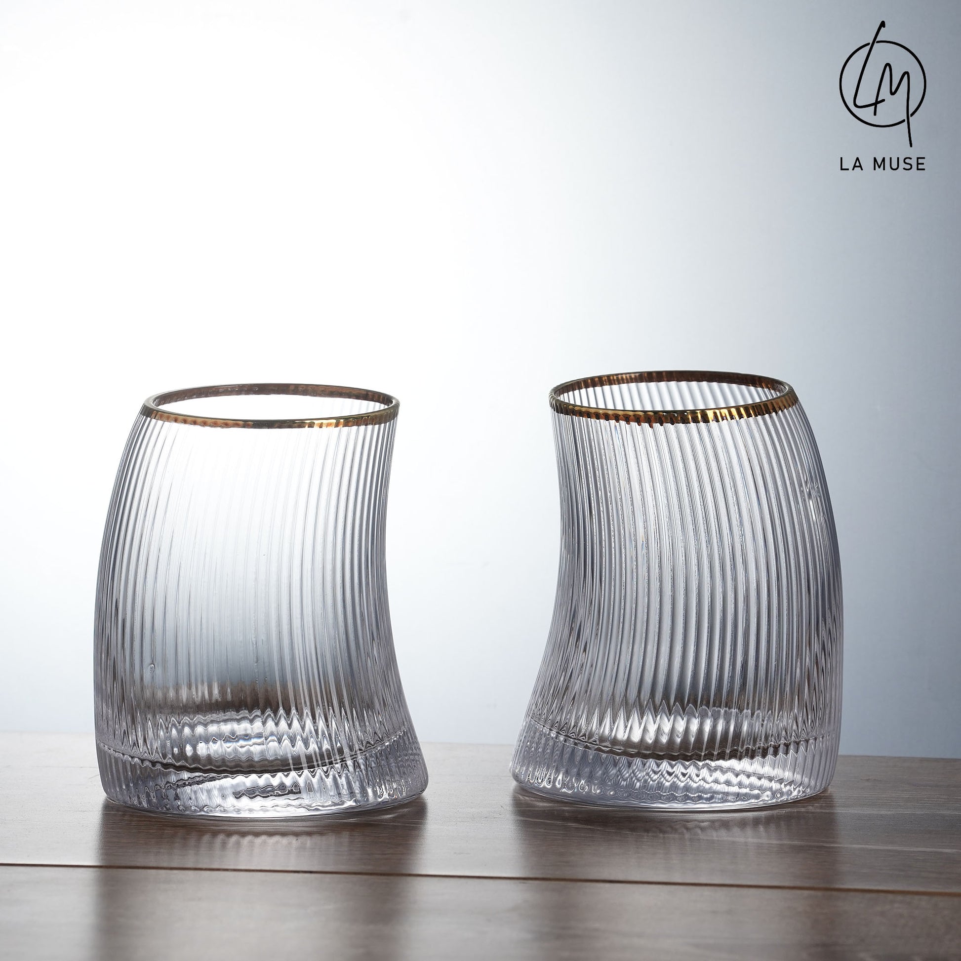 Tumblers Fluid Finesse Tumbler Glasses Set (330 ml)