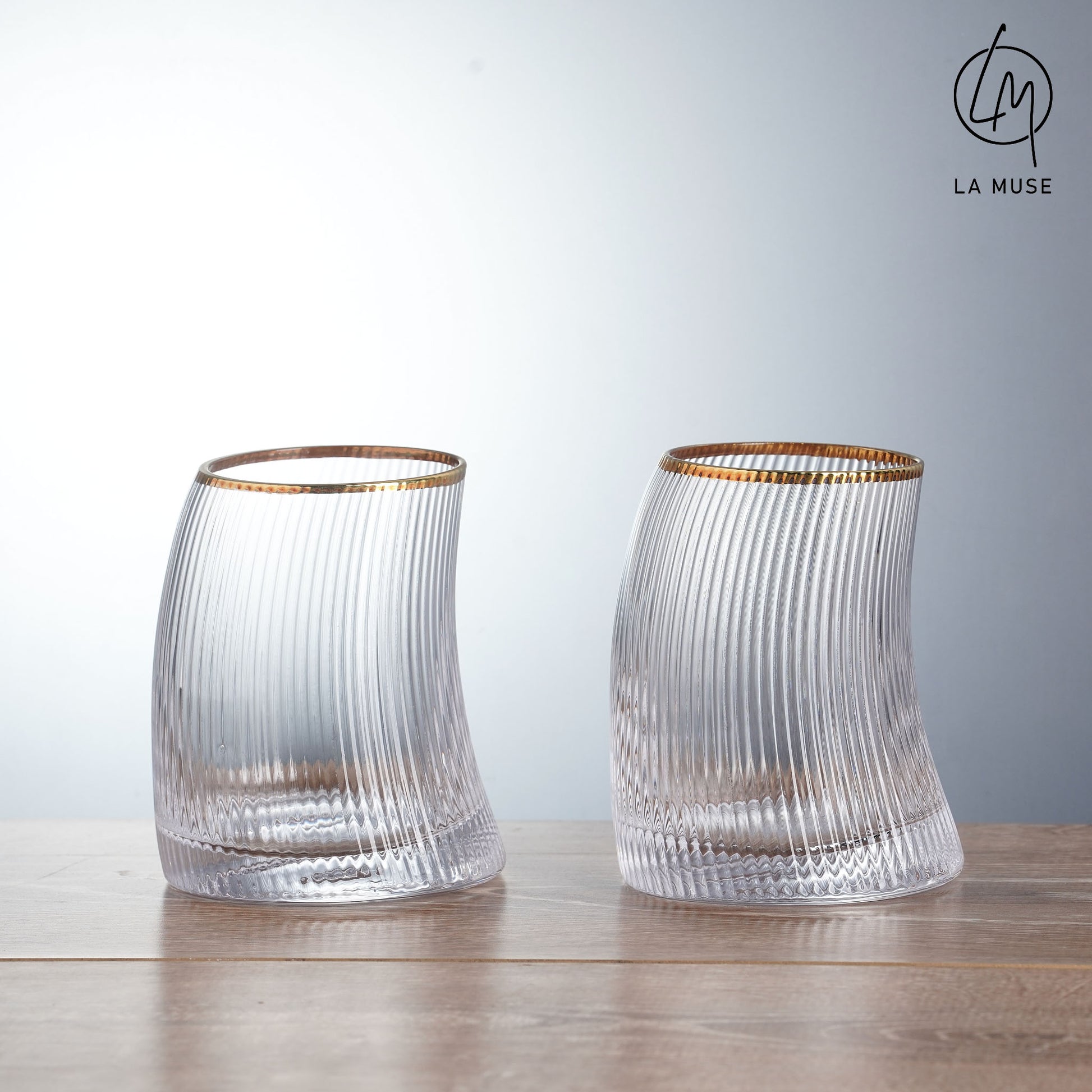 Tumblers Fluid Finesse Tumbler Glasses Set (330 ml)