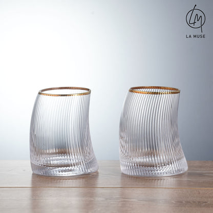 Tumblers Fluid Finesse Tumbler Glasses Set (330 ml)