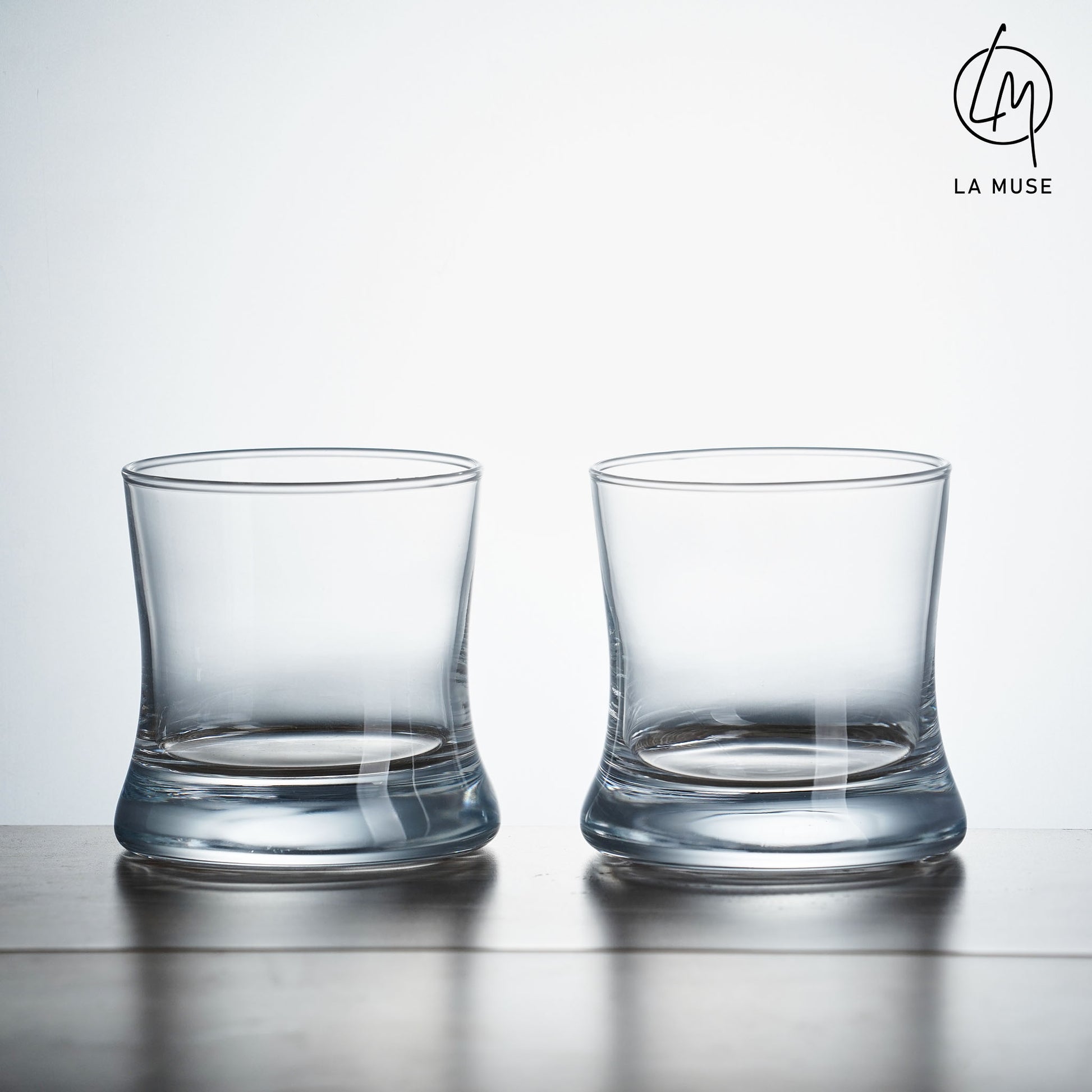 Whiskey Glass Quiet Charm - Tumbler Whiskey Glasses (Set of 6)